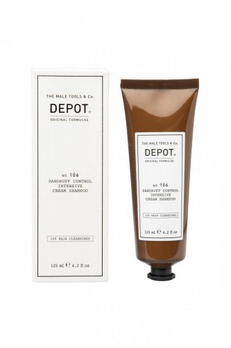 depot 106 dandruff control intensive cream shampoo 125ml